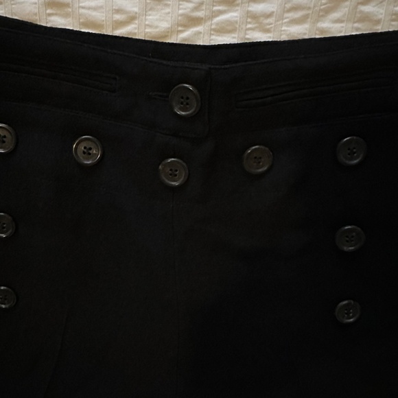 RARE Derek Lam Collection Sailor Flare Black Trouser Sz 0 - Picture 10 of 16